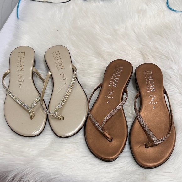 Italian Shoemakers Shoes - Italian Shoemakers Sz7 bundle of 2 pair sandals